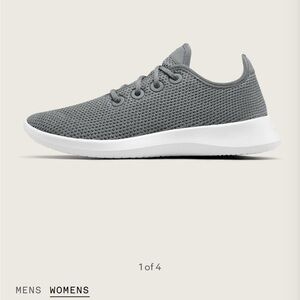 Allbirds Charcoal Lightweight Tree Runners Sneaker W8. Excellent Condition!